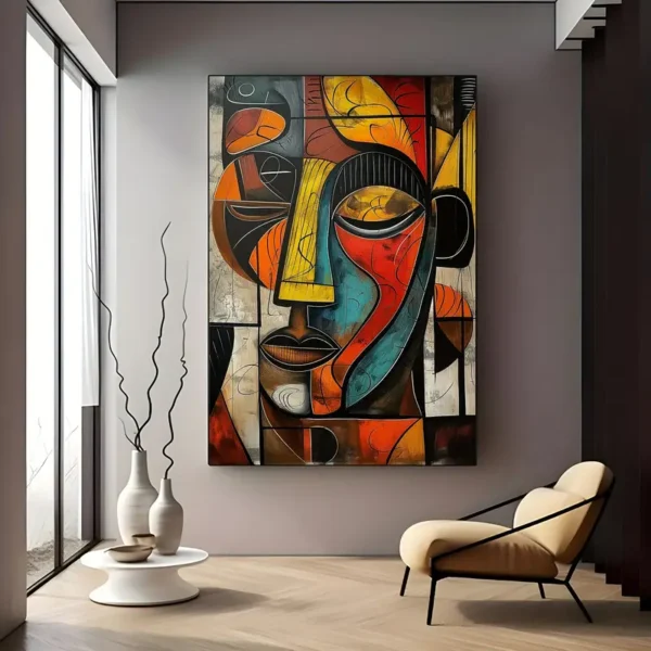 Square Frame Butterfly Painting